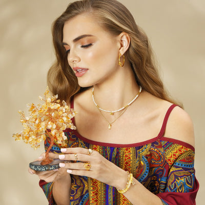 Fall Jewelry Trends are Here: Beads, Stones, Multiple Rings and Chunky Necklaces
