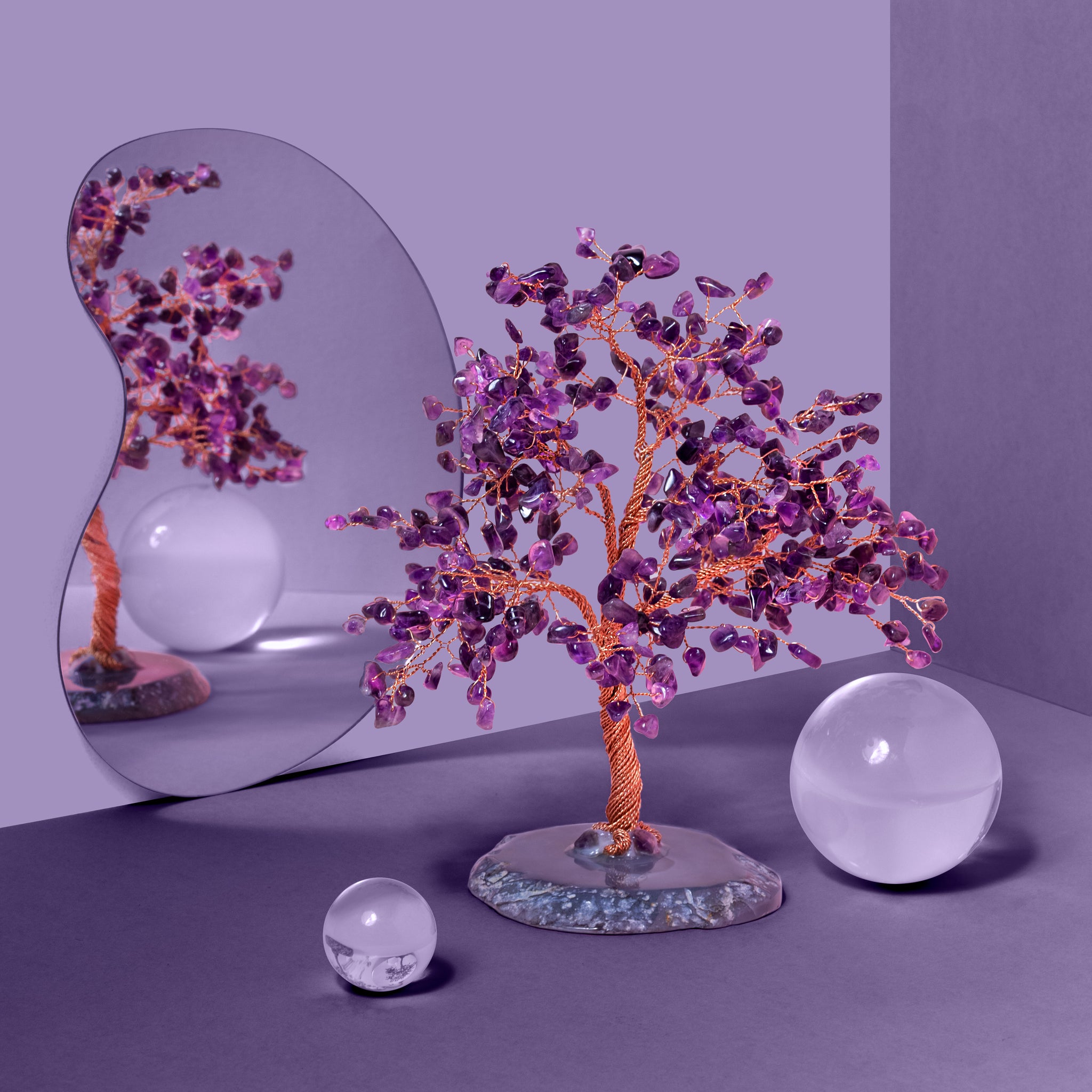 Amethyst Feng Shui Tree Collection