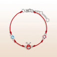 Everlasting Imagination - Ladybug Red String Bracelet