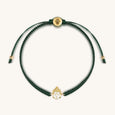 Enlightened Understanding - Thai Buddha Green String Bracelet