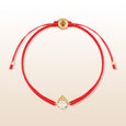 Harmonious Serenity - Thai Buddha Red String Bracelet