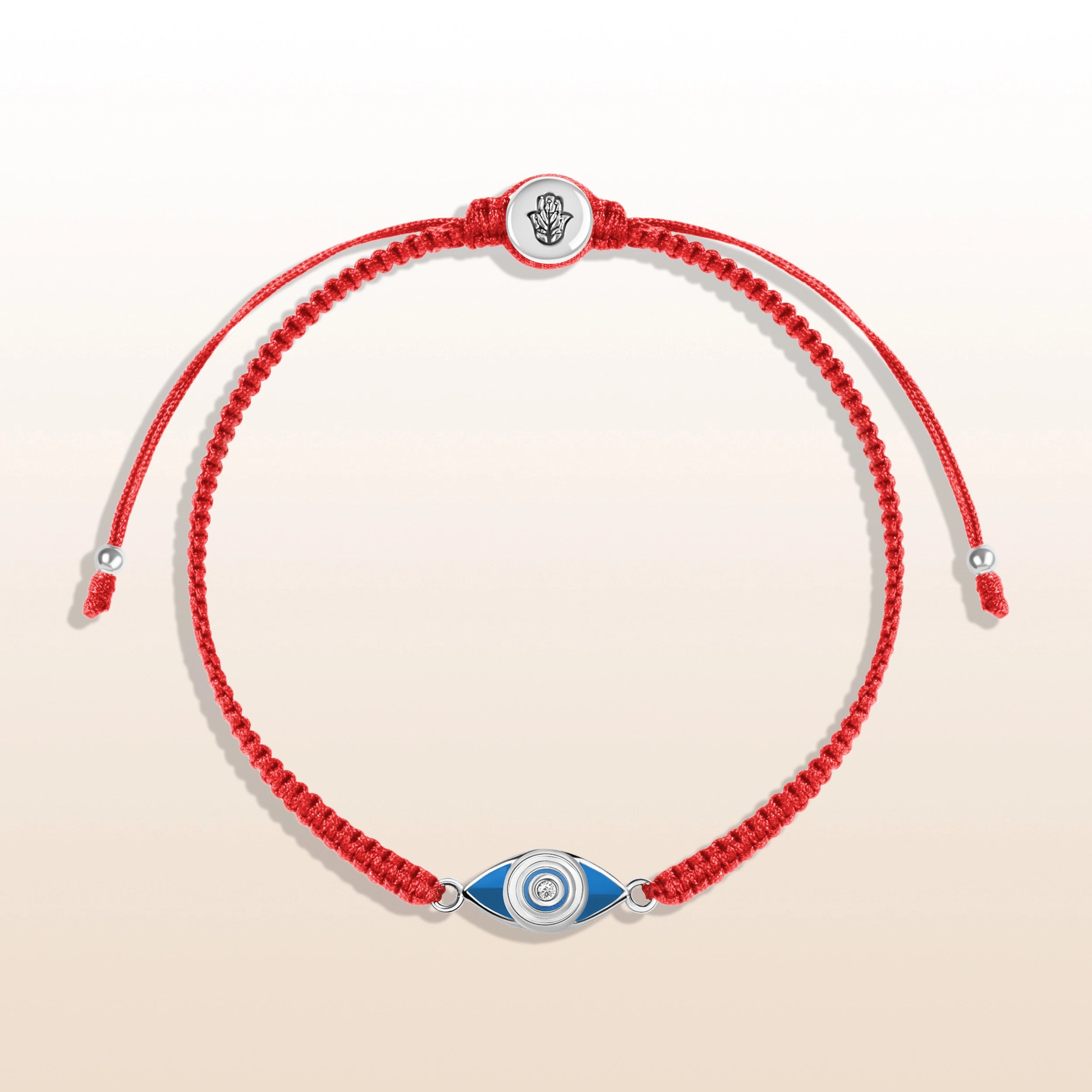 Prevent Harm - Red String Evil Eye Charm Bracelet
