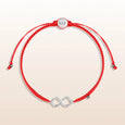 Endless Bliss - Red String Infinity Charm Bracelet