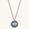 Protective Shield - Turquoise Evil Eye Pendant Necklace