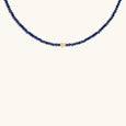 Utmost Care - Lapis Lazuli Heart Choker Necklace