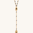 Spiritual Resilience Gold Plated Rosary Necklace