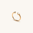 Pure Love - Heart Petite Gold Ring
