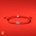 Ancient Protection - Red String Evil Eye Bracelet