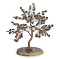 Karma and Luck  Tree of life  -  Medium Thought Stabilizer Hematite Feng Shui Tree