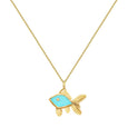 Karma and Luck  Kids  -  Forever Playful - Fish Kids Charm Necklace