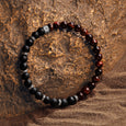 Spiritual Vitality - Onyx Red Tiger's Eye Bracelet