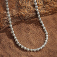 Karma and Luck  Necklaces - Mens  -  Love is Power - Pearl Mantra Necklace