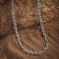 Karma and Luck  Necklaces - Mens  -  Bold and Brave- Horse Shoe Link Necklace