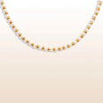 Harmonizing Protection - Pearl Mantra Choker Necklace