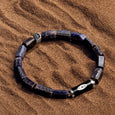Wise Thoughts - Sapphire Onyx Bracelet
